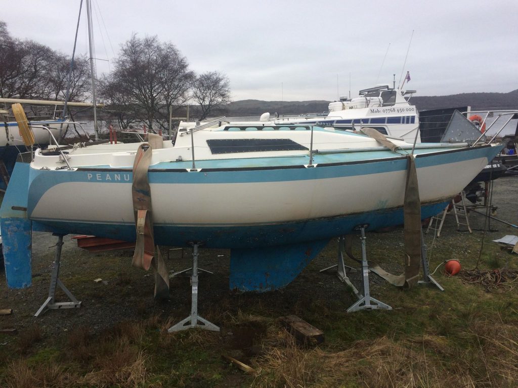 Side view from starboard